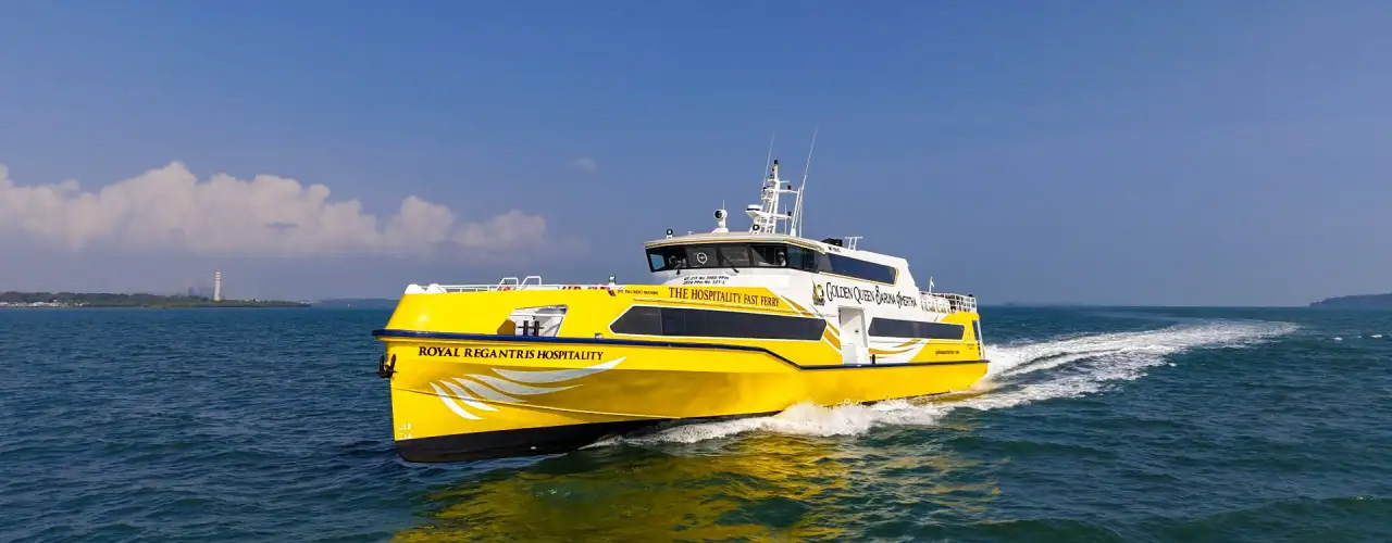 Golden Queen Baruna Amertha full boat view